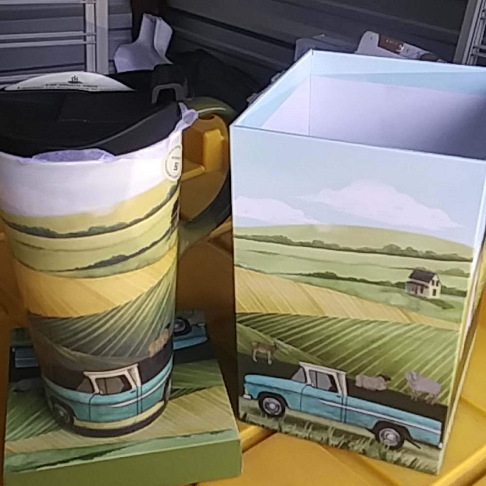 Ceramic "Antique Truck" 17oz Mug